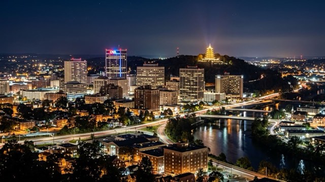 Reading, Pennsylvania skyline